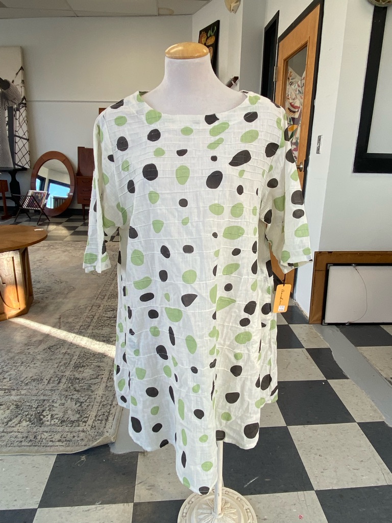 Chona Lisa Speckle Pattern Dress